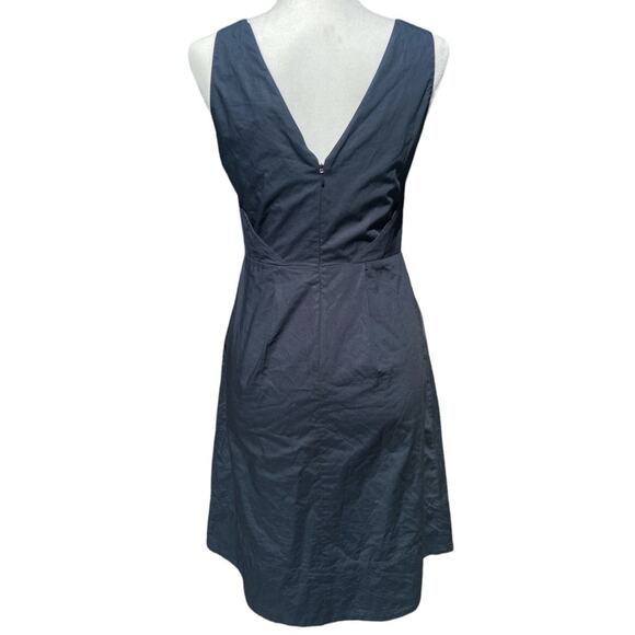 Madewell C6360 Navy Blue Cutout Sleeveless Sundress Size 4 - Picture 6 of 9